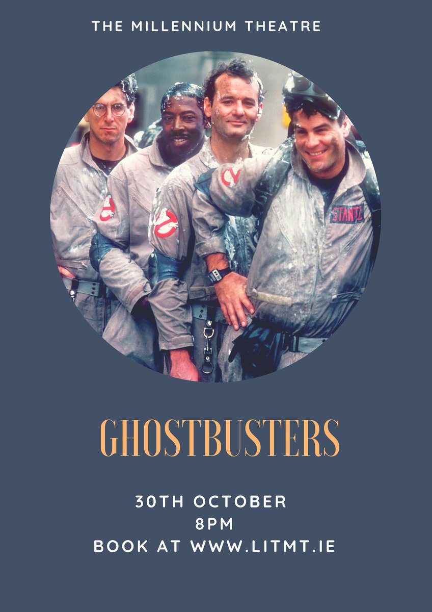 theatre2000's tweet photo. our Halloween Specials this Season are Psycho on the 23rd and Ghostbusters on the 30th of October Hope to see you all there! https://t.co/XD9Wq6oCj9
