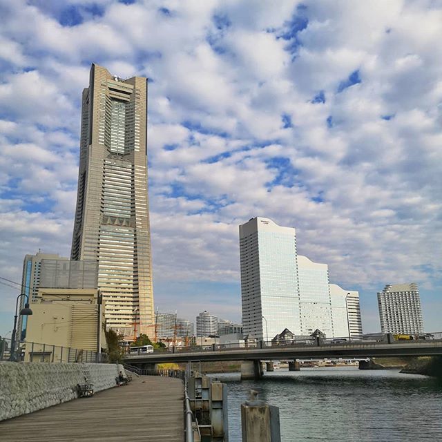madk's tweet photo. 雲の向こうは青空⛅

#そら 
#ランドマークタワー
#みなとみらい 
#クイーンズスクエア 
#雲 
#横浜
#yokohama https://t.co/zpmNdGoGwX https://t.co/jKi1ckq96G