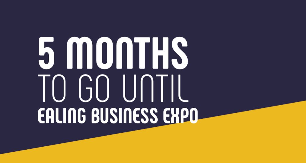 The biggest #Ealing business event for the year takes place on Monday 18 March 2019. Make sure you’ve registered for #EalingBizExpo - here’s the event link.. eventbrite.co.uk/e/ealing-busin… #EalingBizExpo2019 #fivemonthstogo <a href="/ContactusEaling/">Carlene Bender</a>