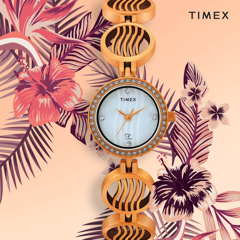 Timex_India's tweet photo. Be effortlessly exquisite with the new Timex Fria. #BeFria. Shop today at https://t.co/Gmi5WCJ44S https://t.co/o3k8ysa2iw