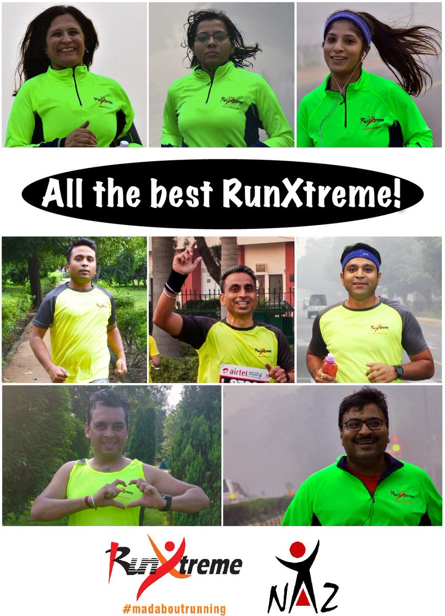 Naz_Foundation's tweet photo. Naz wishes @run_xtreme all the very best for the big race day at the Airtel Delhi Half Marathon 2018. Break some records this Sunday!
#MadAboutRunning #RunForNaz #PaceToPlay  @runadhm https://t.co/9hij8rixNe