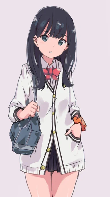 グリッドマンの六花ちゃん
 #ミニスカートの日 