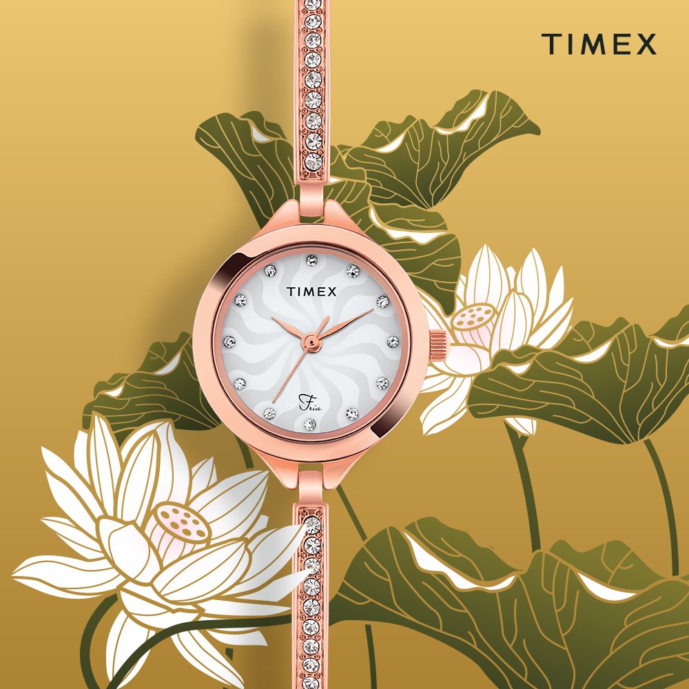 Timex_India's tweet photo. Wear your charm with Timex Fria. #BeFria. Pick yours at https://t.co/Gmi5WCJ44S https://t.co/KDlTTytk96