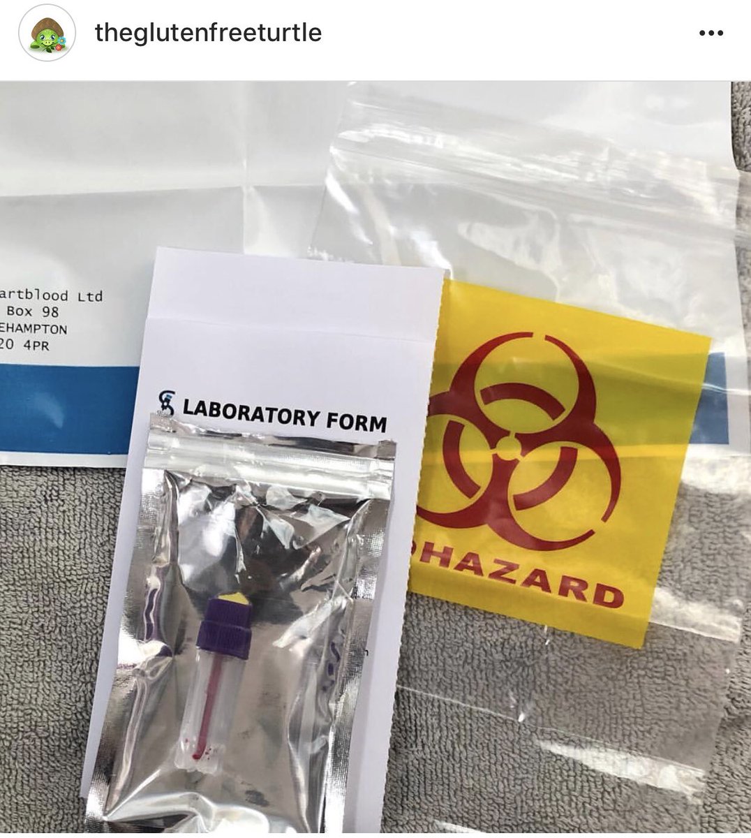 smartblooduk's tweet photo. @theglutenfreeturtle is hoping to get to the bottom of acid reflux problems with the Smartblood test! https://t.co/ucg6FQf5P3