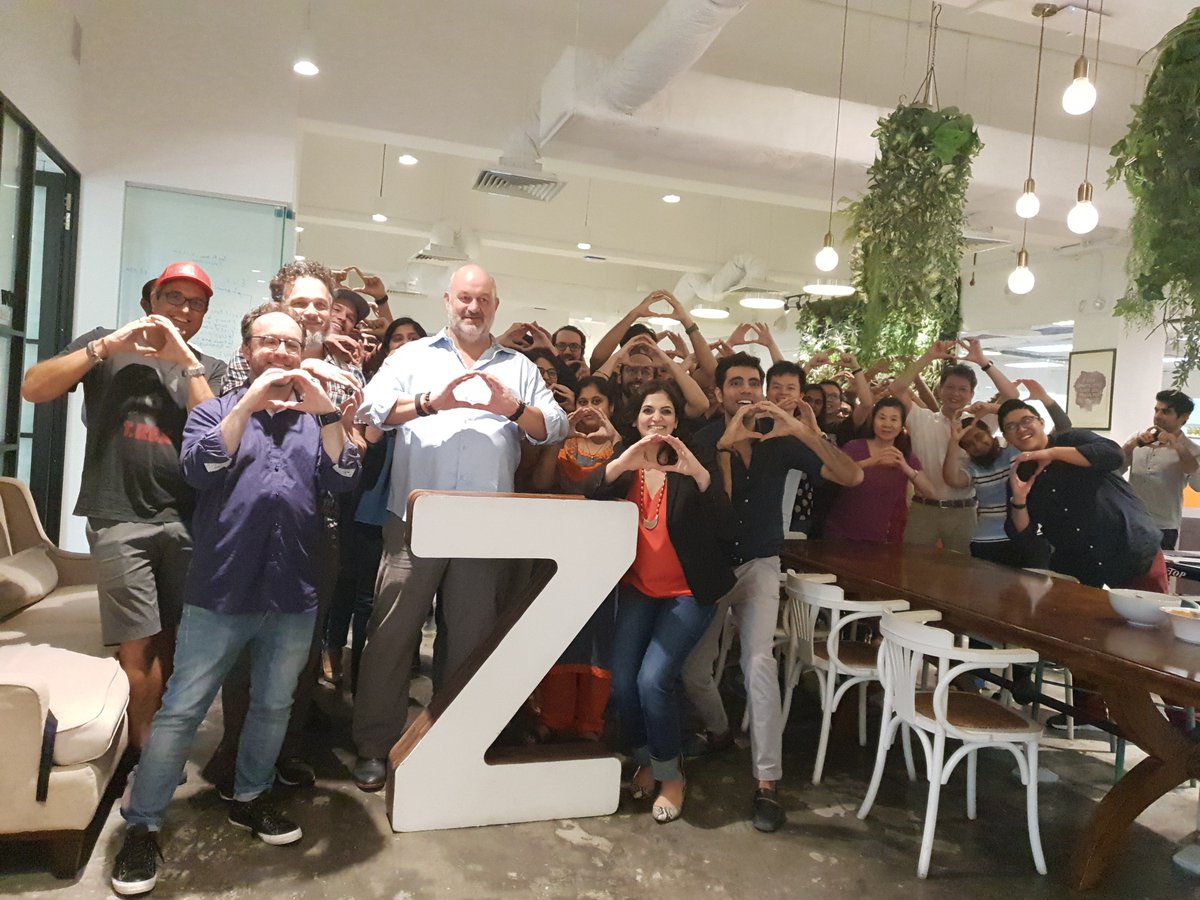rotimatic's tweet photo. @Werner, CTO of https://t.co/m9xehL56m8 dropped by the @Rotimatic office today! @rishikum &amp; @PranotiNagarkar challenged him to a roti cook-off, a fun exercise for someone new to the pains of traditional roti-making. @Werner really gets it now! https://t.co/y4pQ3UqVKT