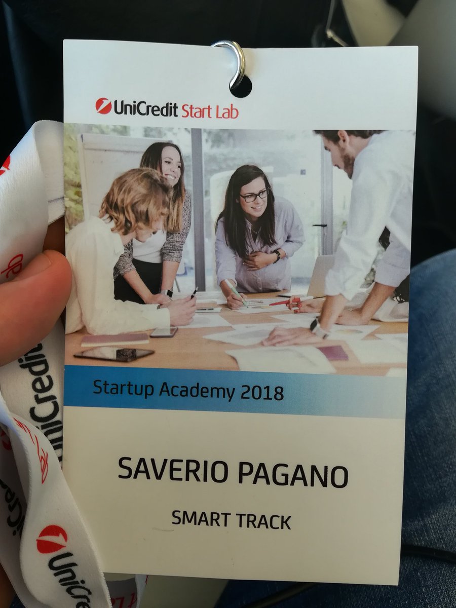 _Smart_Track_'s tweet image. Dopo la vittoria della call Unicredit startup lab nel settore Digital, Smart Track partecipa alla startup academy!