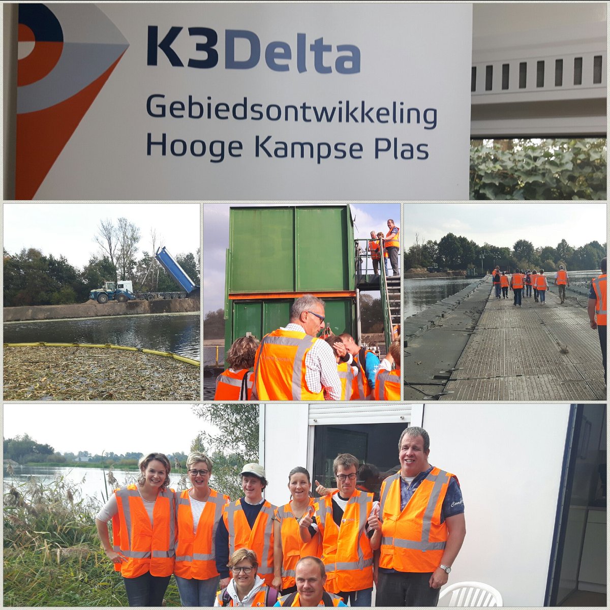 PersoneelsHuys's tweet photo. Gisteren met groep cliënten van @philadelphiaNL op bezoek geweest bij Hooge Kampse Plas van opdrachtgever @K3Delta. 
Invulling van de match op de beurs van @Matchpoint033. https://t.co/3HZZQ4Z7FA