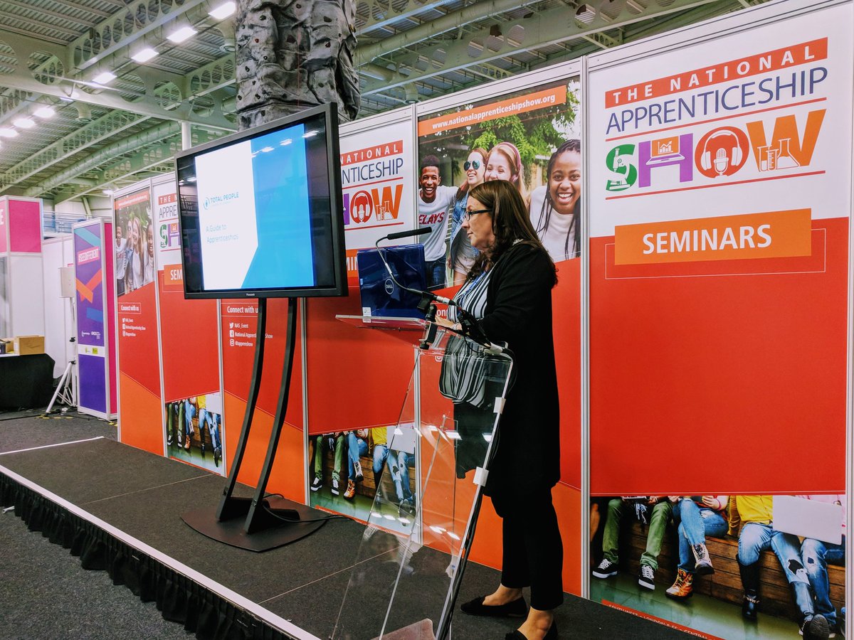 TotalPeople's tweet image. Our guide to #Apprenticeships seminar is underway at @NAS_event #LeadersInLearning #TheBestOption