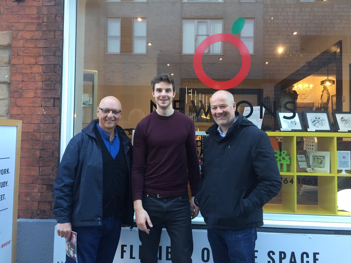 markjhooper's tweet photo. So very, very impressed with the team &amp; workspace at @NewtonsCoWo / as from now part of the growing @indycube network as @icNewtonsBury.

Follows on from yesterday’s launch of @icHackOldham 

Hope tonight’s launch goes well!

#MCR #Bury #Oldham https://t.co/gIGg88oqUL
