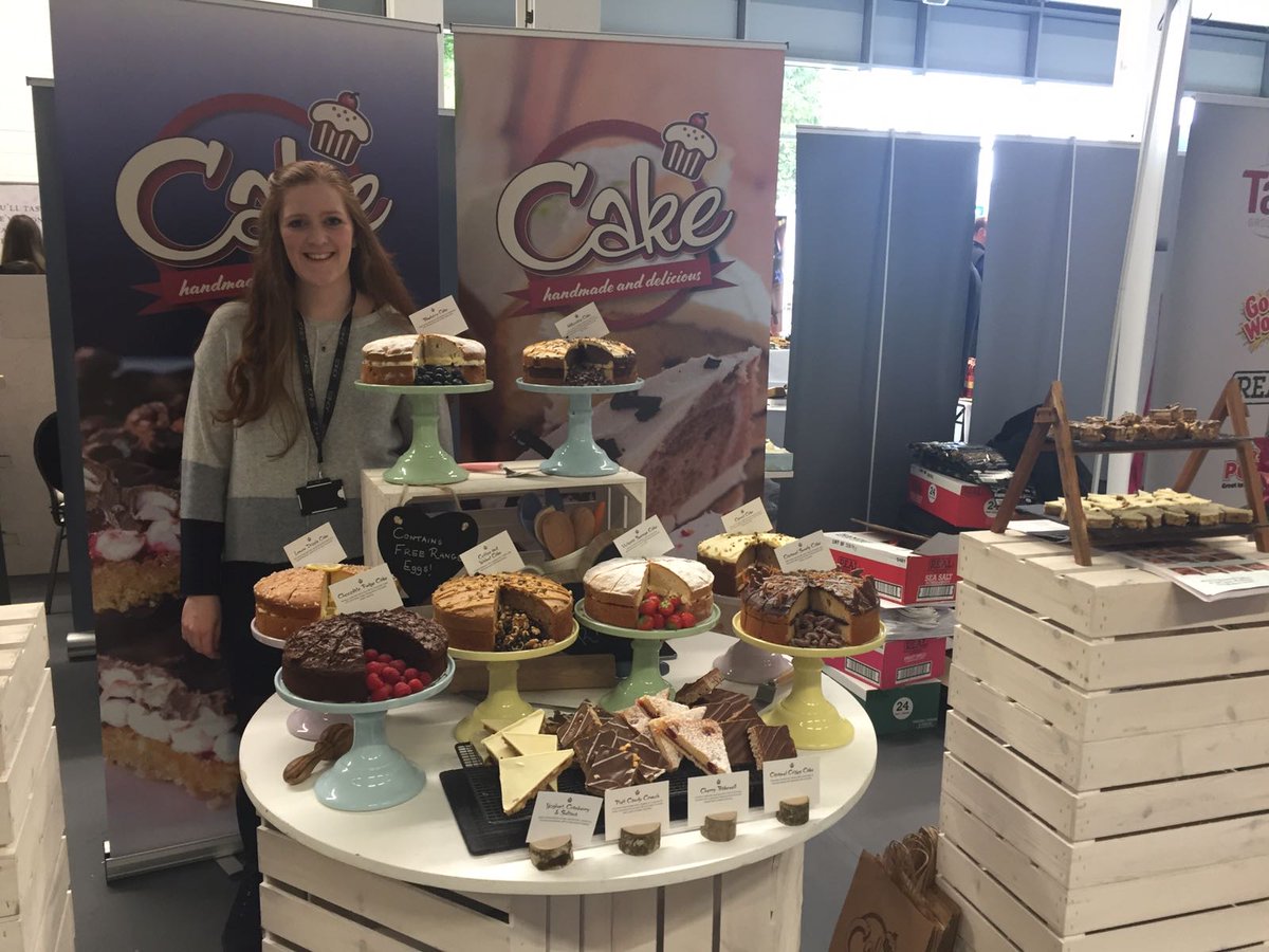 CakeScotland's tweet image. On the road again - this time at the L&amp;amp;F Jones trade show. Come along to try some of our sweet treats! #JonesTradeshow2018
