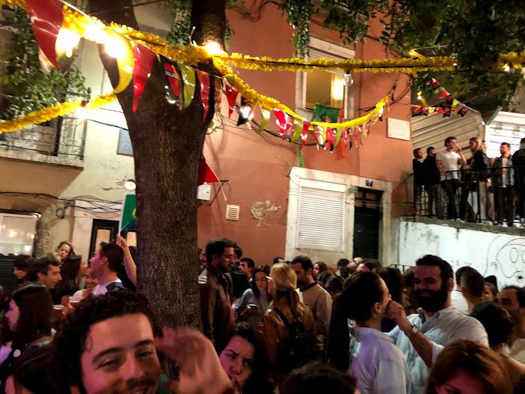 Live Portuguese music + all night dancing + boxed wine = Bica Street done right