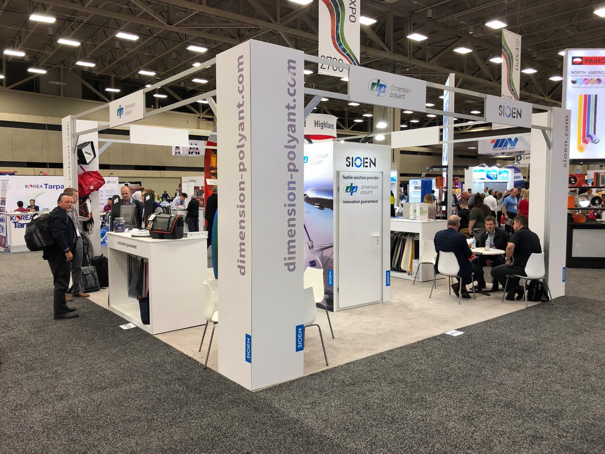 sioenindustries's tweet image. Our technical textiles IFAI in Dallas.  The Sioen teams are happy to help you with all your needs!
#Sioentalent #DimensionPolyant #IFAI #Dallas #Technicaltextiles
