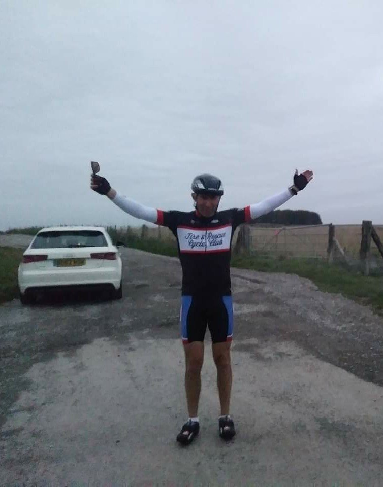 #My75Miles Challenge complete, 76.3 miles in total. 12'300 ft climbing. Over 5000 calories. 60 times up and down. #Ricksuperhoop #legend