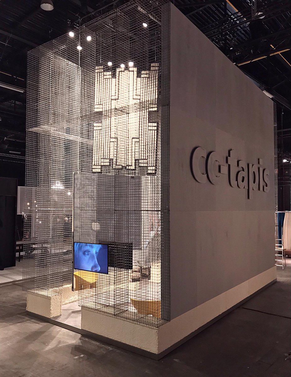 cc_tapis's tweet image. @Interieur_be  is on!
Stand designed by #StudioMILO.
We are at Hall 4 Stand L21, come visit us!
More info here: ow.ly/rBGD50jrnQR
#BiennaleInterieur #Rugs #Stand #design #interiordesign #handmade #biennaleinterieur2018