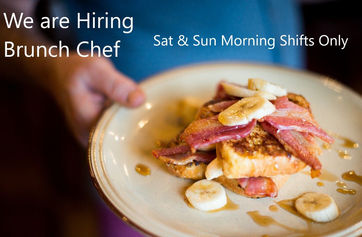 Our Brunch is brand new and exciting, now available on Saturdays and Sundays from 11am . We are looking for an experienced and energetic Chef to work Saturday and Sunday Mornings from 8am .  info@thedrafthouse.ie
#jobfairy #decenthours #decentapay #brunchchef