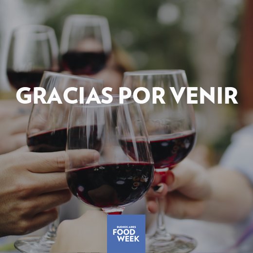 BAFoodWeek's tweet image. Se terminó #BAFoodWeek y nos vamos muy contentos con esta 12º edición del evento gastronómico del año. Gracias a todos los que participaron, los esperamos en la próxima edición para seguir disfrutando.