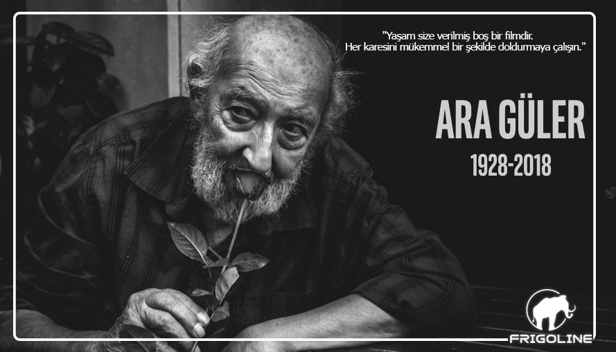 Büyük fotoğraf ustası, canlı tarihimiz, Ara Güler'i kaybettik. Başımız sağ olsun. Eserleriyle hep yaşayacak. #AraGüler