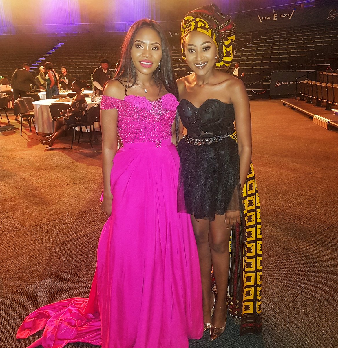 MboMahocs's tweet photo. Ladt night, with @NomaGigaba of #NGFoundation which focuses on the emancipation of women, children and education.
#ALCA2018 #alca #africanleaders https://t.co/7bNoa9mgzK