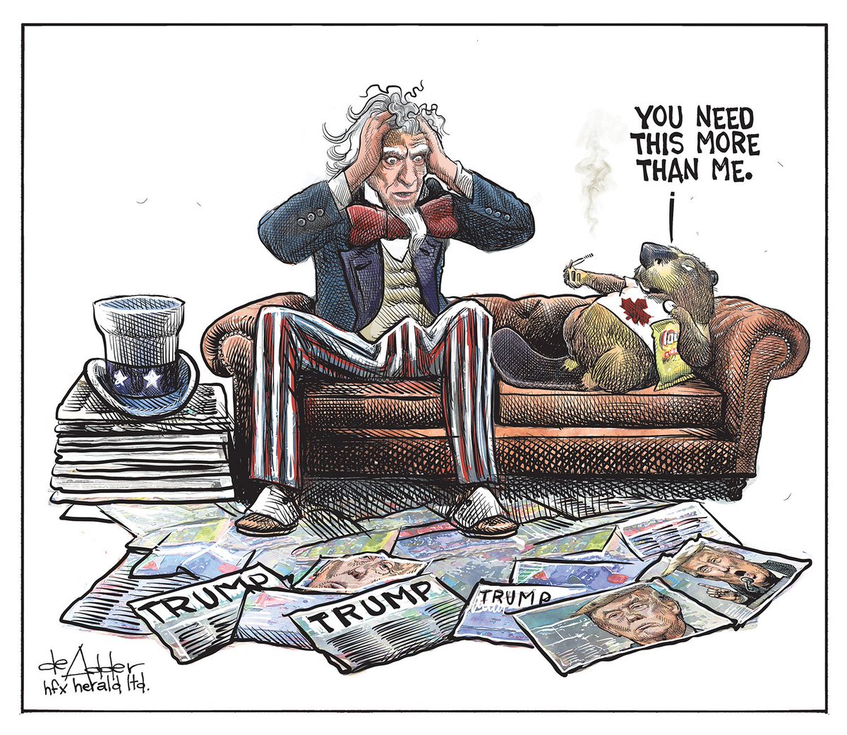 Cartoon for @chronicleherald #MarijuanaCanada #cannabiscanada #CannabisLegalization