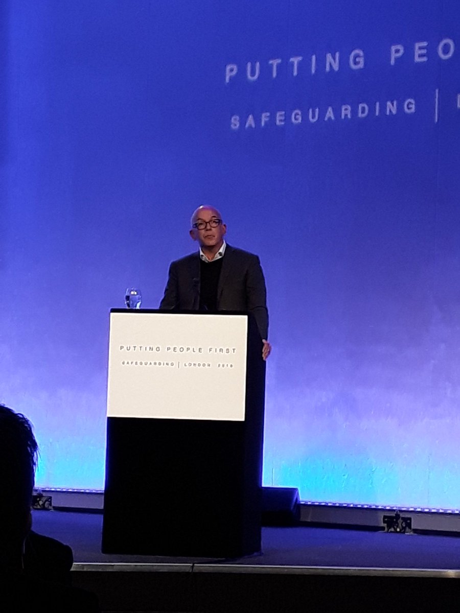 JudithBrodie2's tweet photo. @YDaccordICRC says we should stop talking about an Oxfam crisis. It's a sectorwide challenge. Need to recognise it's complex and develop our individual and collective leadership to change cultures. #safeguarding2018 #TransformingSafeguarding @bondngo https://t.co/hwjBHHVc0o