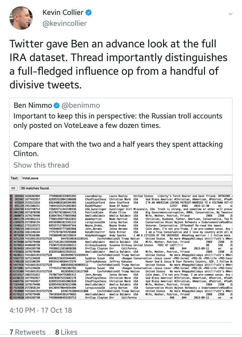 Malinka1102's tweet photo. From now on we are in the 'safe hands'!

After their "success" with #Facebook, now #US, #NATO, #Gulf funded stink tank #AtlanticCouncil #DFRLab is taking over #Censorship of #Twitter

They will decide what we are allowed to say or to read... https://t.co/KbyP7jDEMe