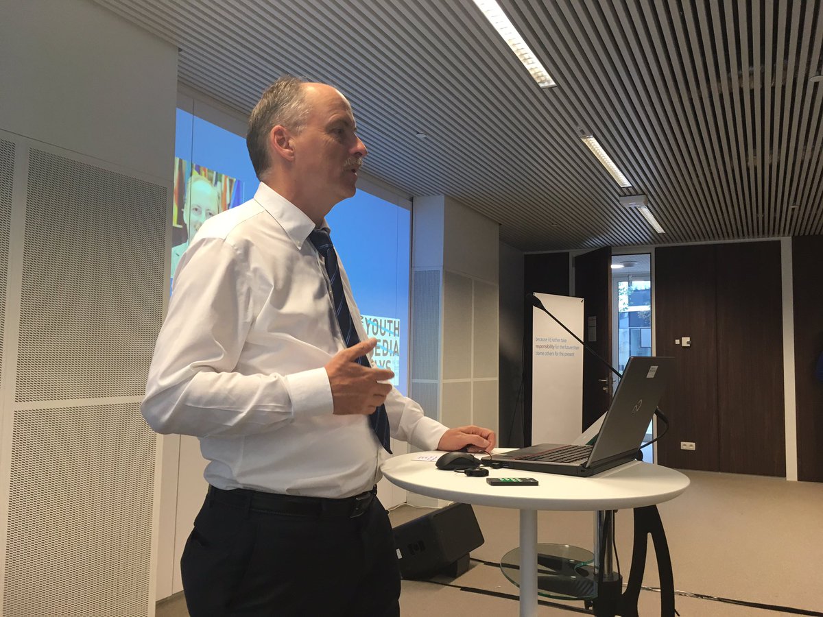 raffa_brux's tweet photo. We give for granted things that continue the same everyday. But then we realise that there are fundamental shifts in our lives. 1968, 1989 were moments of shift. Probably the new one is 2016, after Brexit and election of Trump. EP Secretary General K.Welle at #EYMD https://t.co/VIkYRgDCci