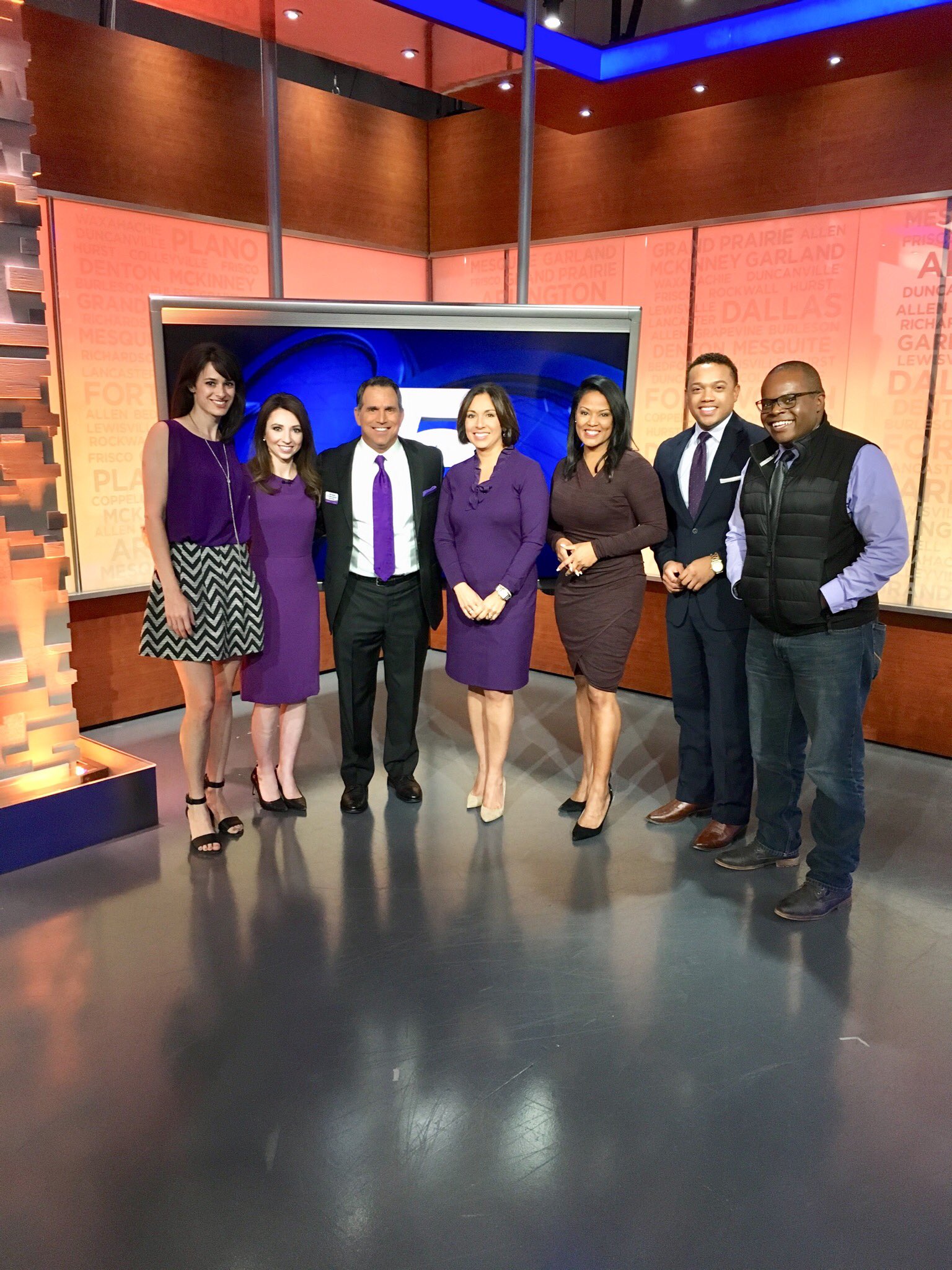 Samantha Davies on Twitter "We are all in purple for