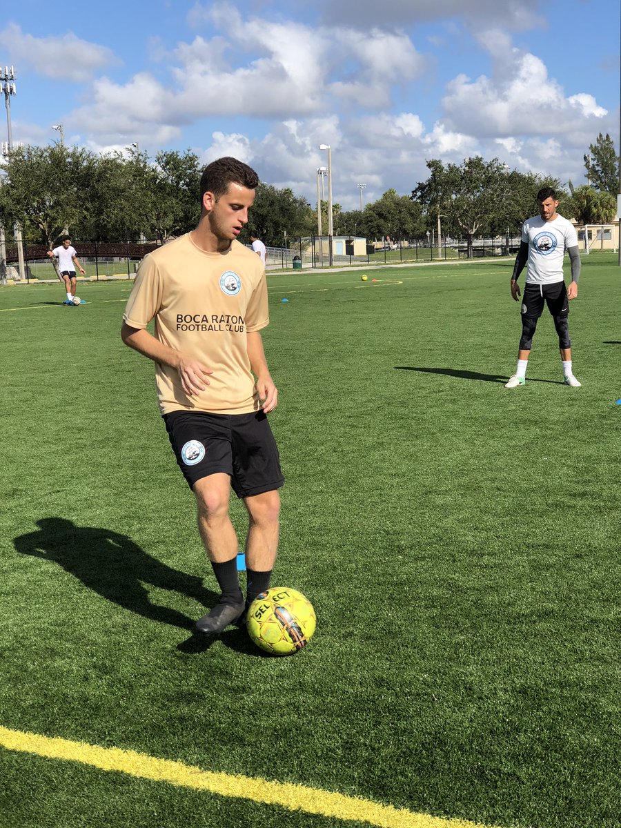 BocaRatonFC's tweet photo. Few shots from this morning’s training session! #BocaNation #SupportLocalSoccer https://t.co/DXOYXAL4ql