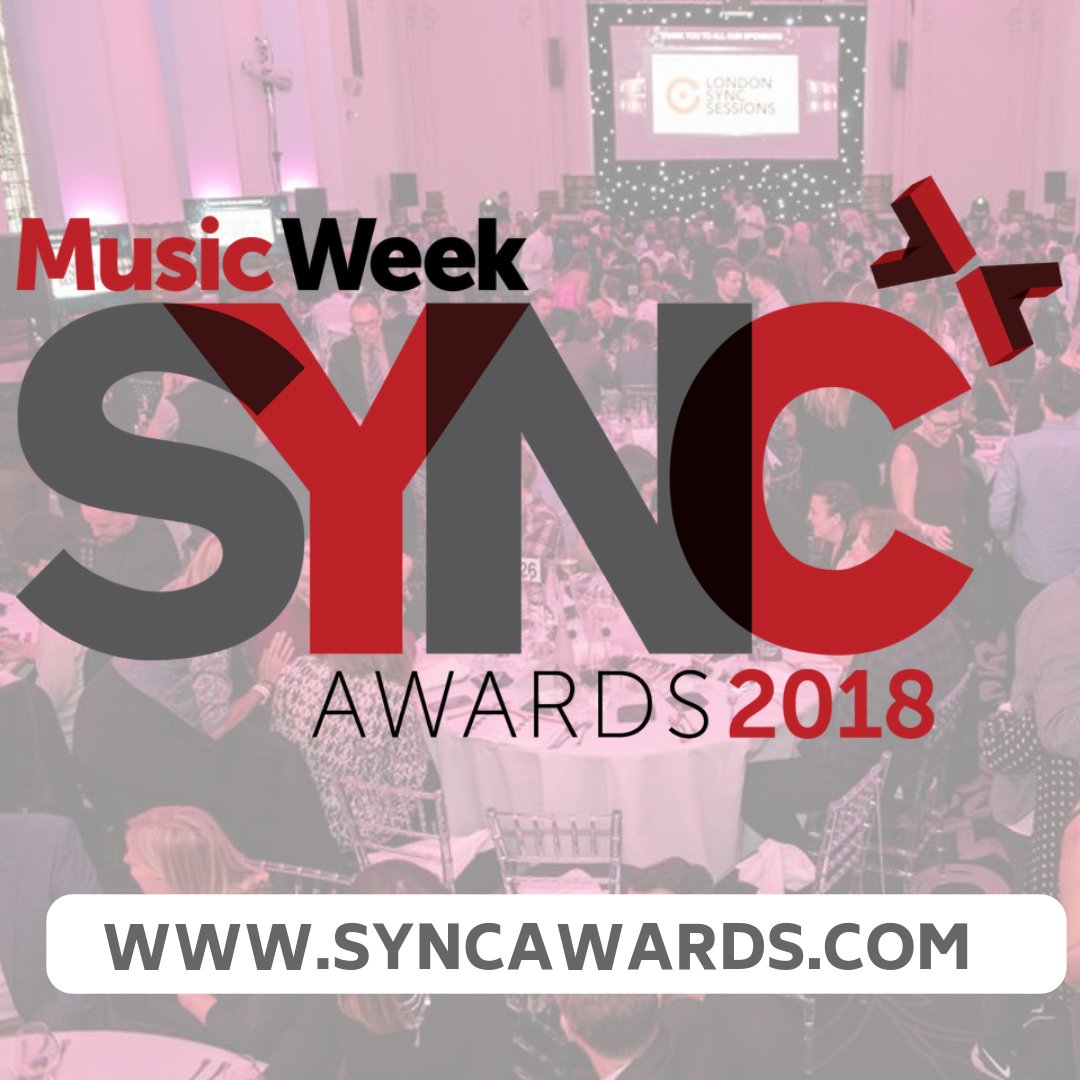 MusicWeek's tweet image. Good luck to all our nominees for this evening's Sync Awards. Set to be an unmissable night of celebration @GrandConnaught...We look forward to welcoming you and our host @tomwardvoice in just a few hours! View our shortlist here: nbmevents.uk/syncawards/201…  #syncawards #sync