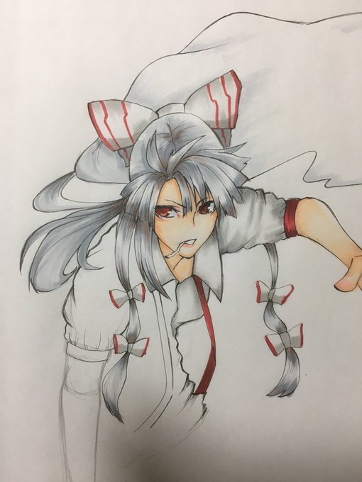 最近可愛いイラスト描く努力してたけど、もういいや手癖で描こうで描いた
もこたんの途中経過 