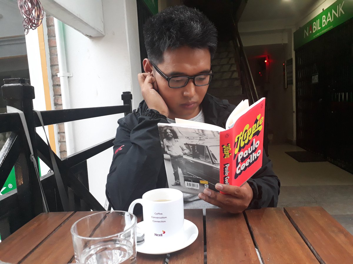 jrmarketing777's tweet photo. Love to read #newbook of my #favouritewriter Mr. @paulocoelho of #hippie ... 

Thanks for this wonderful book 

#read #paulocoelho #book https://t.co/YcvnUuWKLb
