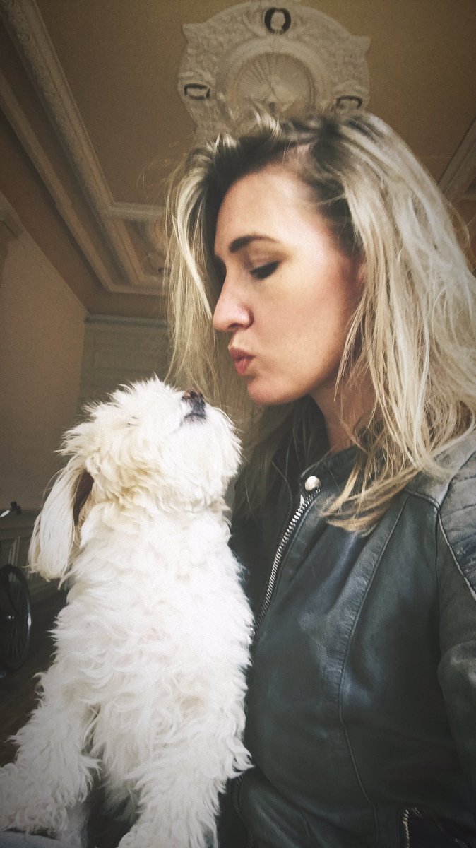 My dream came true!! Meet our newest team member: Pepper 😍 #officedog