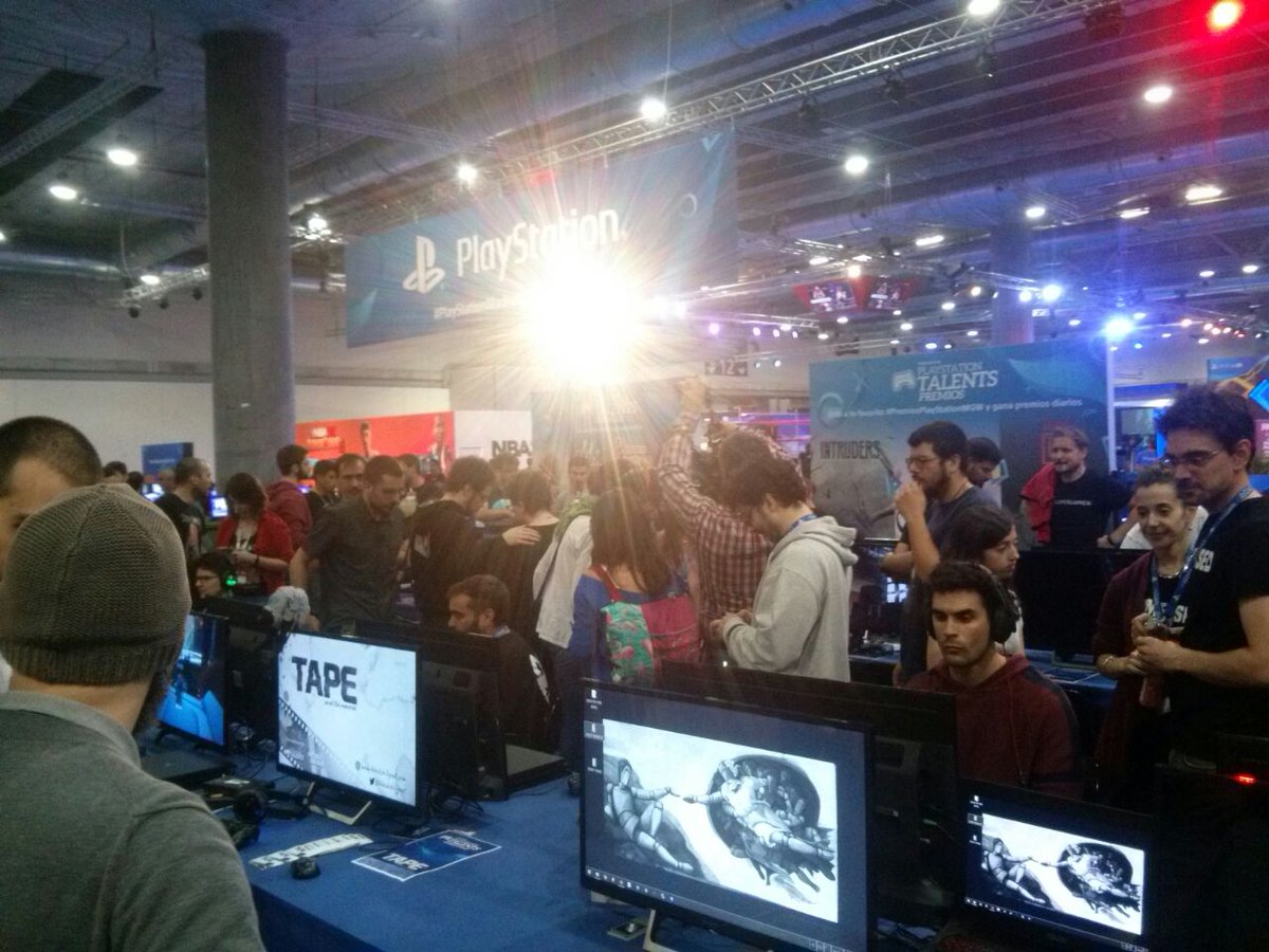 ¡We are already here, <a href="/MadridGameWeek/">MadridGamesWeek</a>, with our friends of <a href="/PSTalents/">PlayStation Talents</a>! #MadridGamesWeek