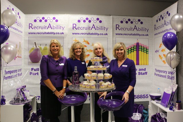 RecruitAbility's tweet photo. Thank you to everyone who came to see us at #BSMB2018 yesterday! The lucky winner of our bottle of delicious Boe violet gin was Peter Westbrook of @Attwaters with the closest guess of 6lb 1oz or 2.74kg. Congratulations Peter! https://t.co/eD9ZoJoOFD