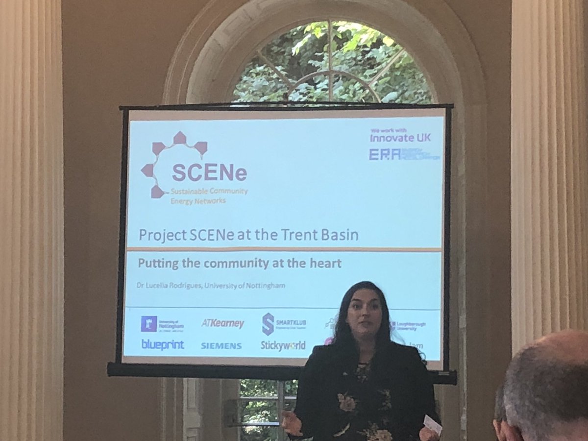 emsiekelly's tweet photo. ‘#CommunityEnergy has the power to bring people together’ - opening statement from @luceliataranto at #EnergyRev18 #GreenGB @ProjectSCENe @EnergyRA https://t.co/Fme0wGRRxg