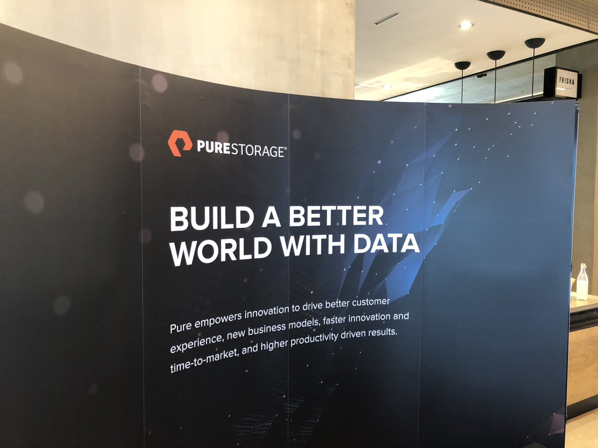 Good to see the Pure stand busy <a href="/techUK/">techUK</a> #Supercharging18 <a href="/PureStorageUK/">Pure Storage UK & I</a> Putting data to work