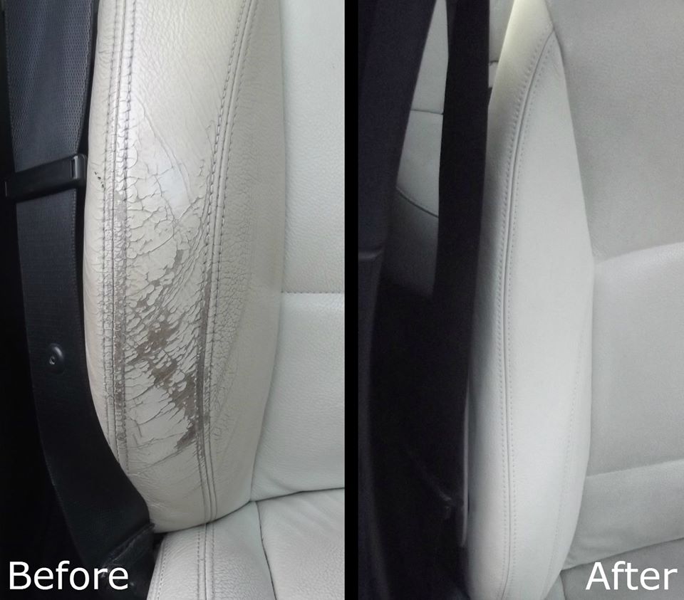 SurreyTrimming's tweet photo. We only do a seat repair properly - no paint, no filling holes, just remove the panel of leather/fabric/vinyl and replace with new. Stitched up in the correct manner so nobody would ever know. #seatrepair #leatherrepair #retrim #carinteriors https://t.co/mPZfdXrLbL