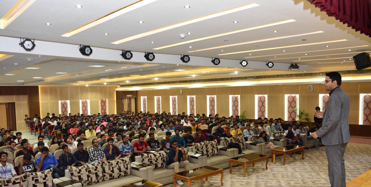 Chandigarh_uni's tweet image. As hacking is becoming a boon to the world of technology, Department of #ComputerScienceandEngineering, Chandigarh University organized a ‘Secure Digital India Seminar’ by one of the Top 10 Hackers of India - Mr. Rahul Tyagi, Vice President - Training & Co-Founder at #Lucideus.