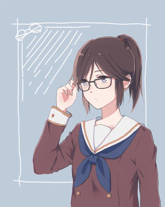 メガネ傘木、いいね!? 