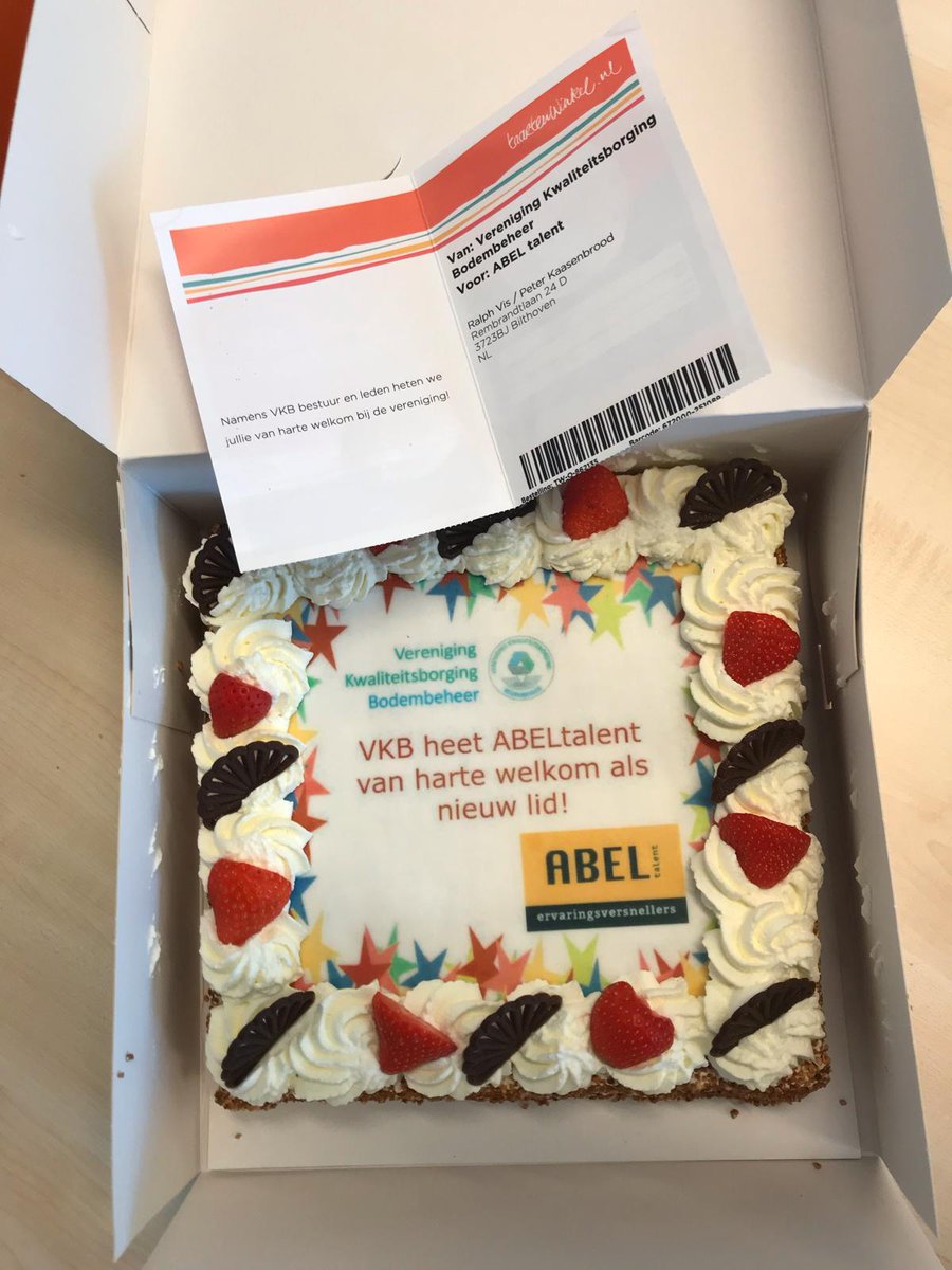 ABEL talent toegelaten tot Vereniging Kwaliteitsborging Bodembeheer <a href="/vkb_online/">VKB</a> ow.ly/XsxF30mhuUJ #vereniging #kwaliteit #bodembeheer #vkb