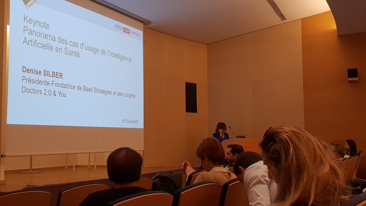 urps_med_idf's tweet photo. L’URPS médecins Ile-de-France présente à la conférence #TICSanteIDF sur la relation Médecins & Patients grâce à l’#IA
#esante #IntelligenceArtificielle #hcsmeufr #eHealth https://t.co/YLnFcyr5nd