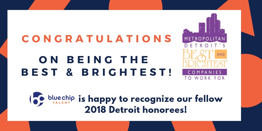Good job by our fellow #Detroit @101Best winners: @panaauto, @PCUBED, @PlexSystems, @PotestivoLaw, @PruTalent, @Rapid_Advance, and @realestateoneMI! Yay! #THEBB