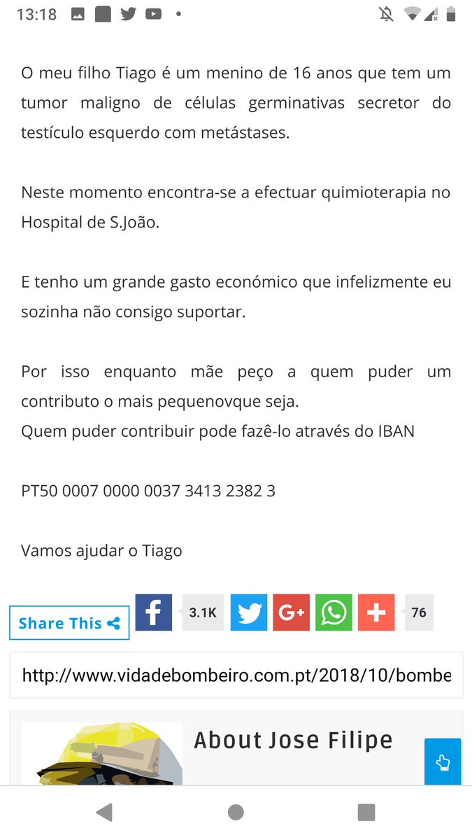 tituuuuuuu's tweet photo. Pessoal, vamos ajudar o Tiago. Pelo menos passem a palavra . https://t.co/JcwkefS4l9