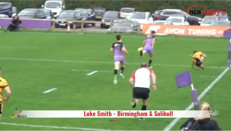 Natleague_rugby's tweet photo. https://t.co/kDq6DmUDge Round 7's try of the week comes from @BSBeesRugby, where a strong carry and deft offload opens up the space for Luke Smith to sprint in from 50m #Nat2S https://t.co/IlCLjf96zu