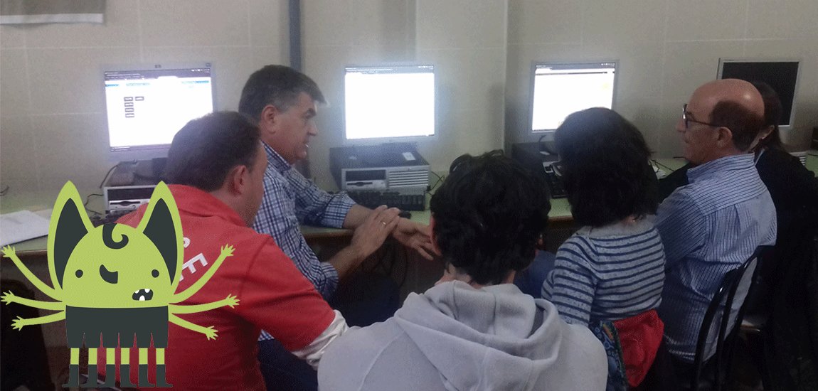 SetVeintiuno's tweet photo. Ayer los #profesqueseimplican del @DFSVM de Ávila dieron el primer paso para llevar las #Habilidades21 a sus alumnos con el programa #SwitchedonComputing https://t.co/38W56gjXwU