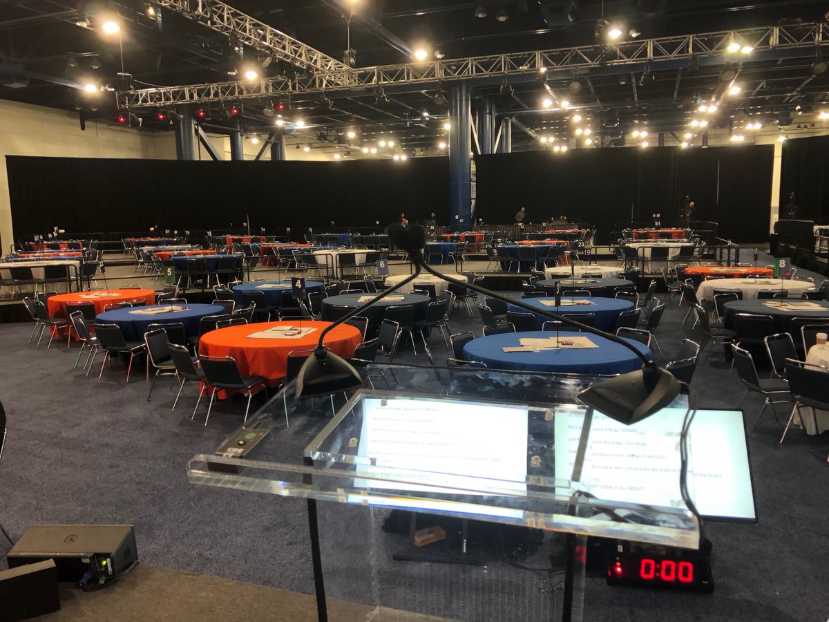 ahilger1's tweet photo. The calm before the storm! #AllegisDayOne #TheGarage https://t.co/ceYYbw9OIE