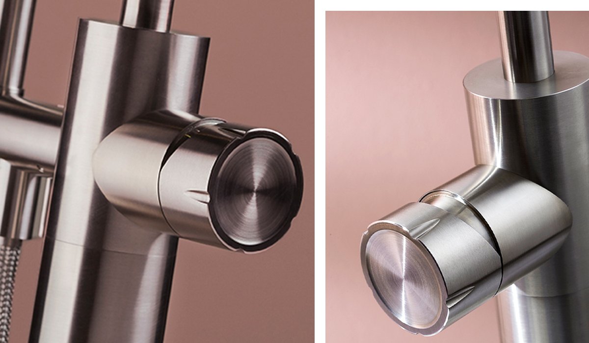 minarubinetti's tweet photo. Regulating water temperature and flow rate to reach the ideal comfort is the leitmotiv of the series. The mixer is part of the free-standing body, which creates a skilful effect of cylindrical sections.
#MINAtaps #minaSYNTH #bathroom #homedecor #interiordesign https://t.co/dFcfrURQfD