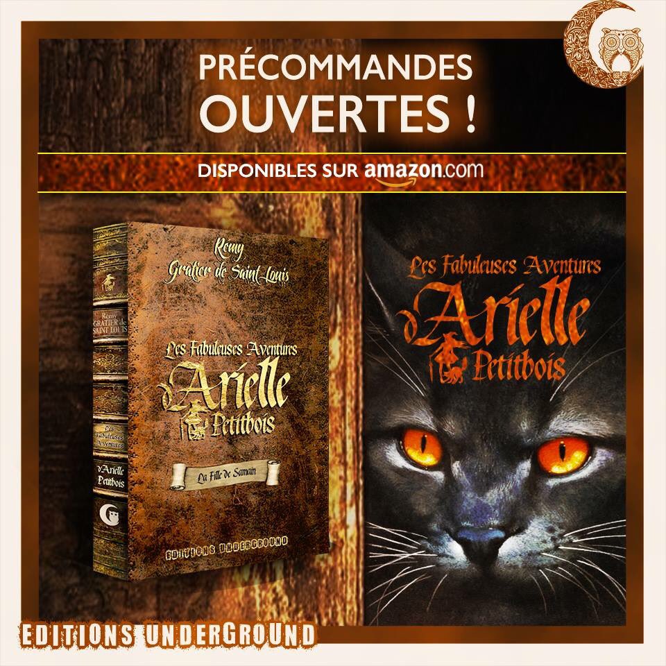 Eds_Underground's tweet photo. 🎃 Retrouvez Arielle, jeune adolescente qui va vivre de fabuleuses aventures à travers une histoire palpitante.���

Précommandes disponibles sur Amazon : https://t.co/ugcxjY4Dlq #romanaventure #pal #lecture #nouveautelitteraire #fantastique #romanfantastique https://t.co/LiJNEUJ4a8