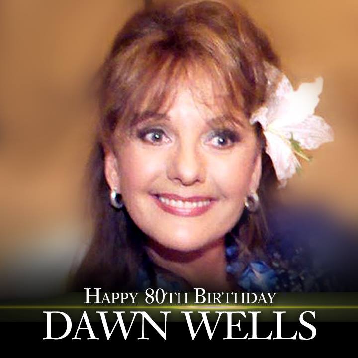 Happy Birthday to Mary Ann! \Gilligan\s Island\ star Dawn Wells turns 80 today!    