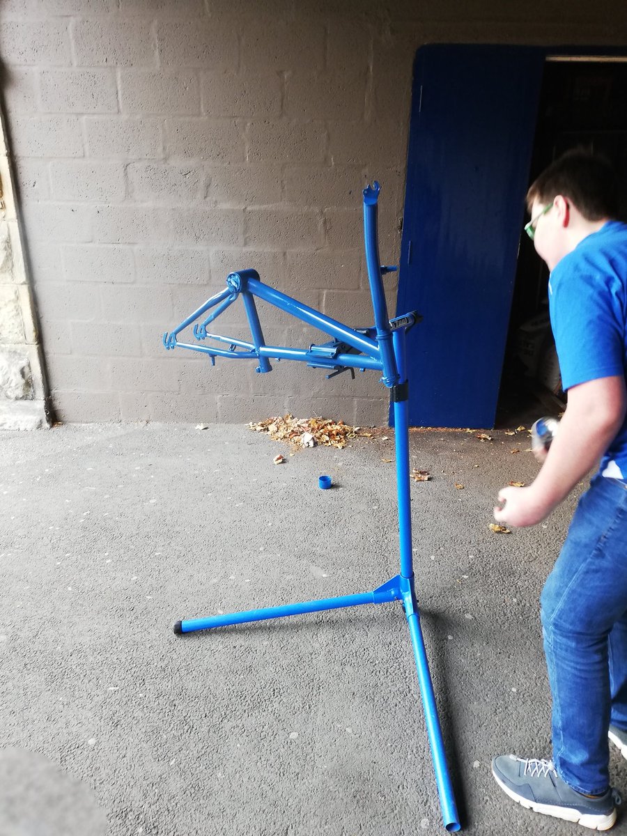 arches_the's tweet image. Learning the skills to strip, respray and rebuild a bike. Engaging learning builds success. #inspiringchange #buildabike #learntoachieve